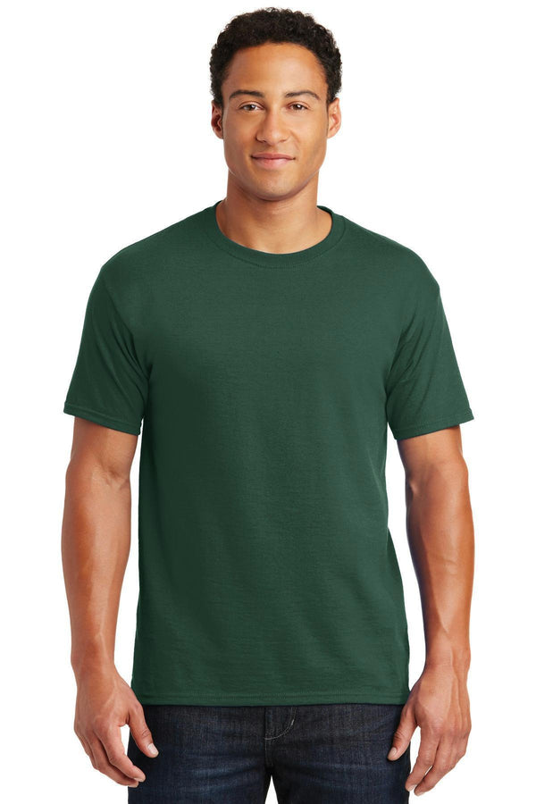 JERZEES - Dri-Power Active 50/50 Cotton/Poly T-Shirt. 29M-T-shirts-Forest Green-L-JadeMoghul Inc.