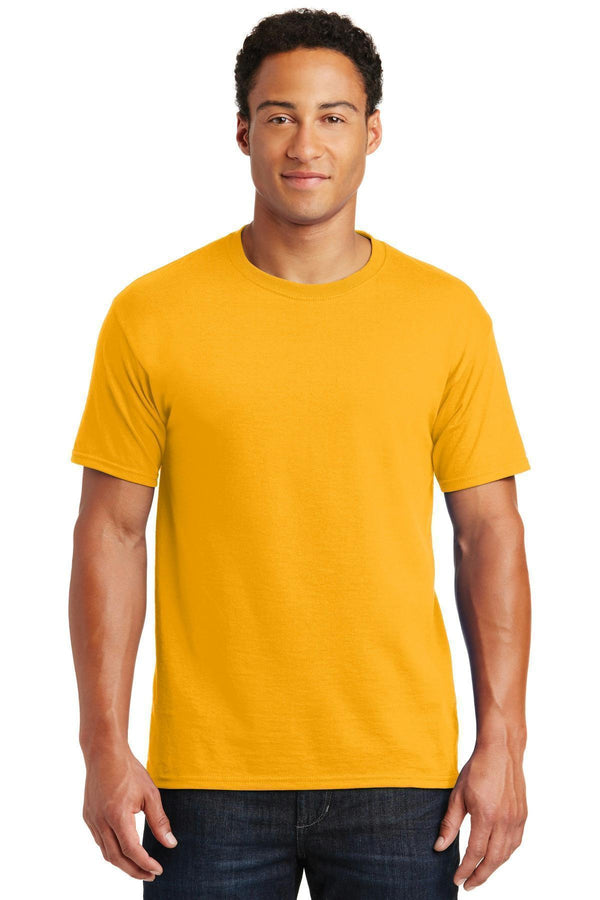 JERZEES - Dri-Power Active 50/50 Cotton/Poly T-Shirt. 29M-T-shirts-Gold-L-JadeMoghul Inc.