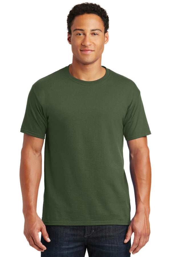 JERZEES - Dri-Power Active 50/50 Cotton/Poly T-Shirt. 29M-T-shirts-Military Green-5XL-JadeMoghul Inc.