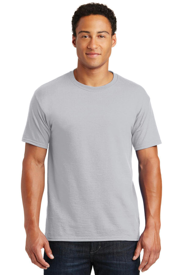 JERZEES - Dri-Power Active 50/50 Cotton/Poly T-Shirt. 29M-T-shirts-Silver-5XL-JadeMoghul Inc.