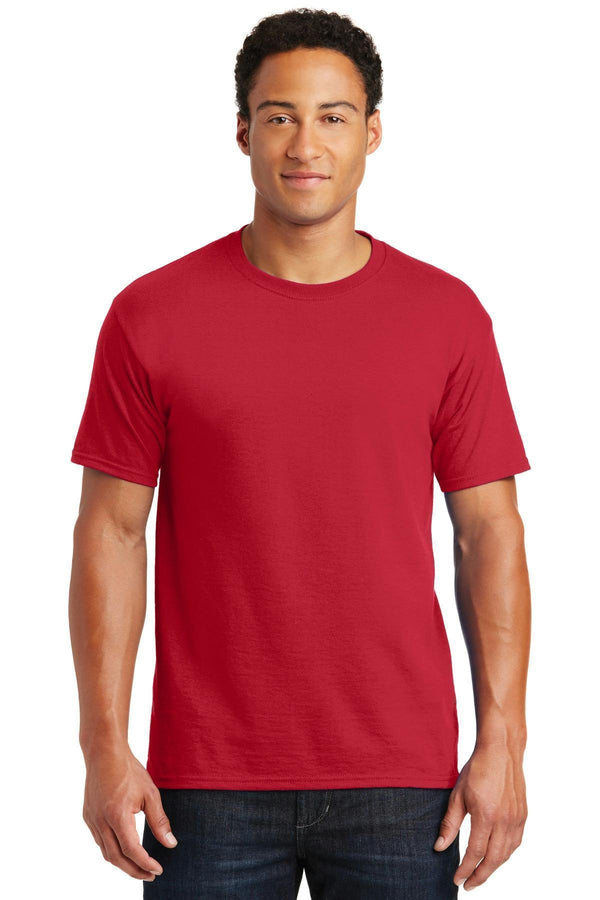 JERZEES - Dri-Power Active 50/50 Cotton/Poly T-Shirt. 29M-T-shirts-True Red-4XL-JadeMoghul Inc.