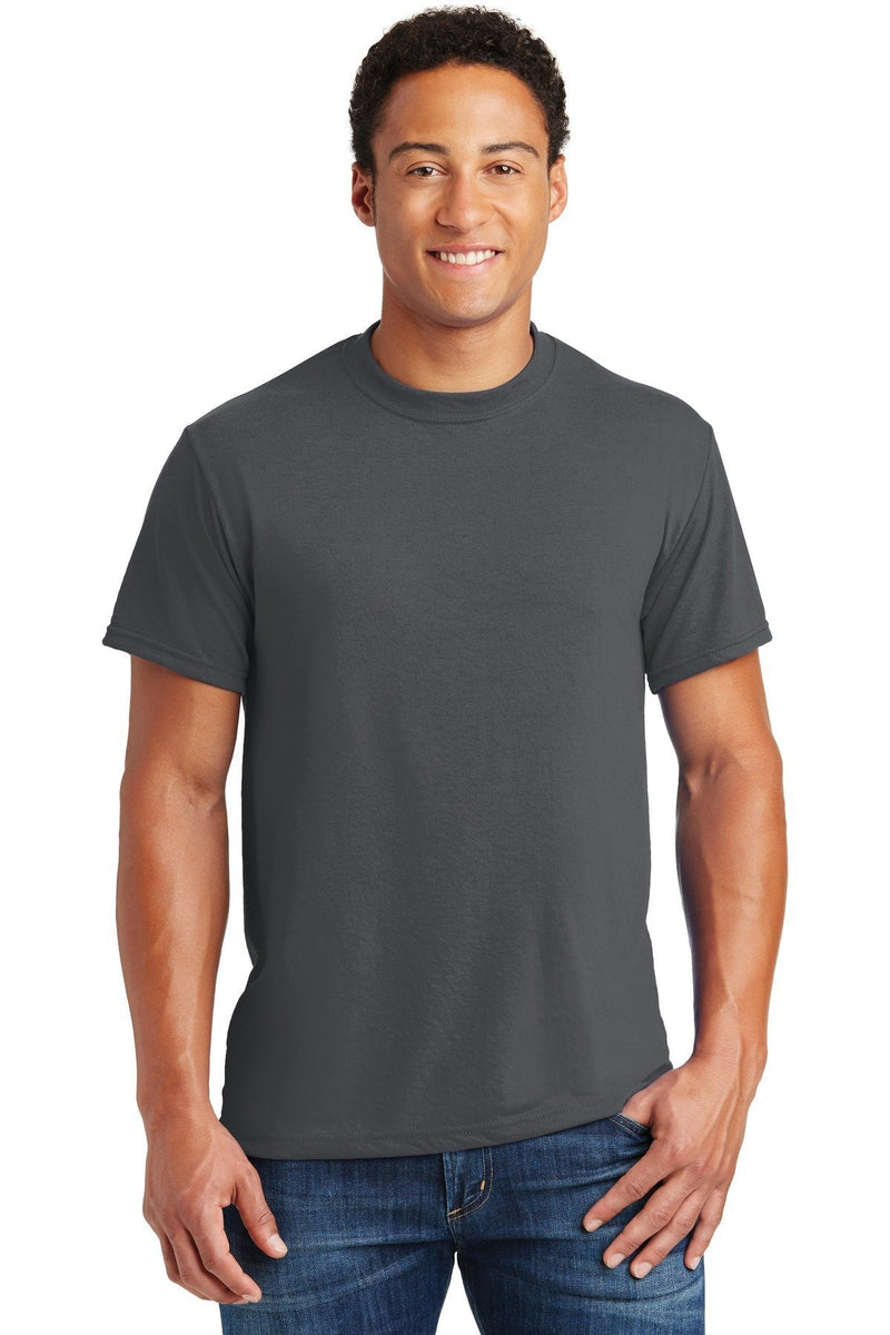 JERZEES Dri-Power Active Sport 100% Polyester T-Shirt. 21M-T-Shirts-Charcoal Grey-S-JadeMoghul Inc.