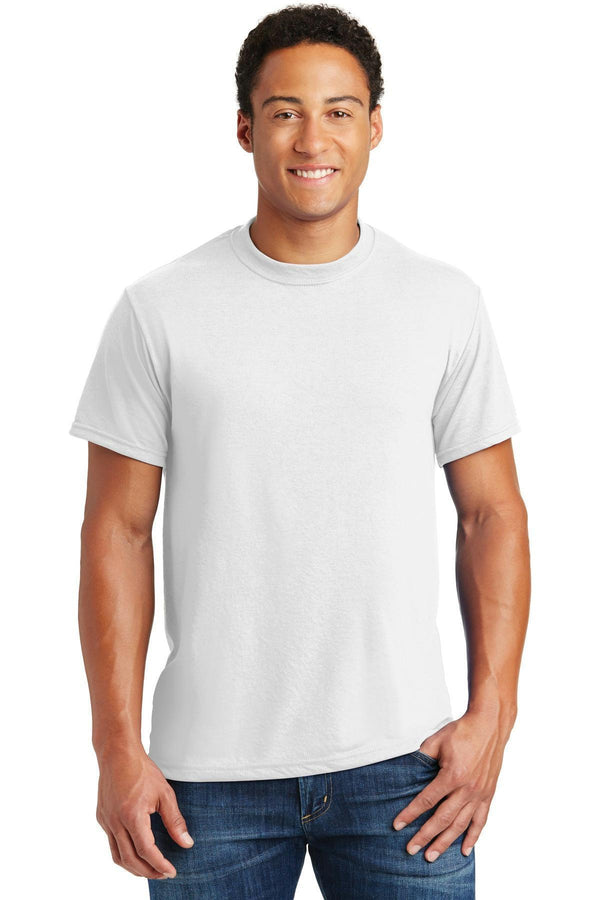 JERZEES Dri-Power Sport Active 100% Polyester T-Shirt. 21M-T-shirts-White-3XL-JadeMoghul Inc.