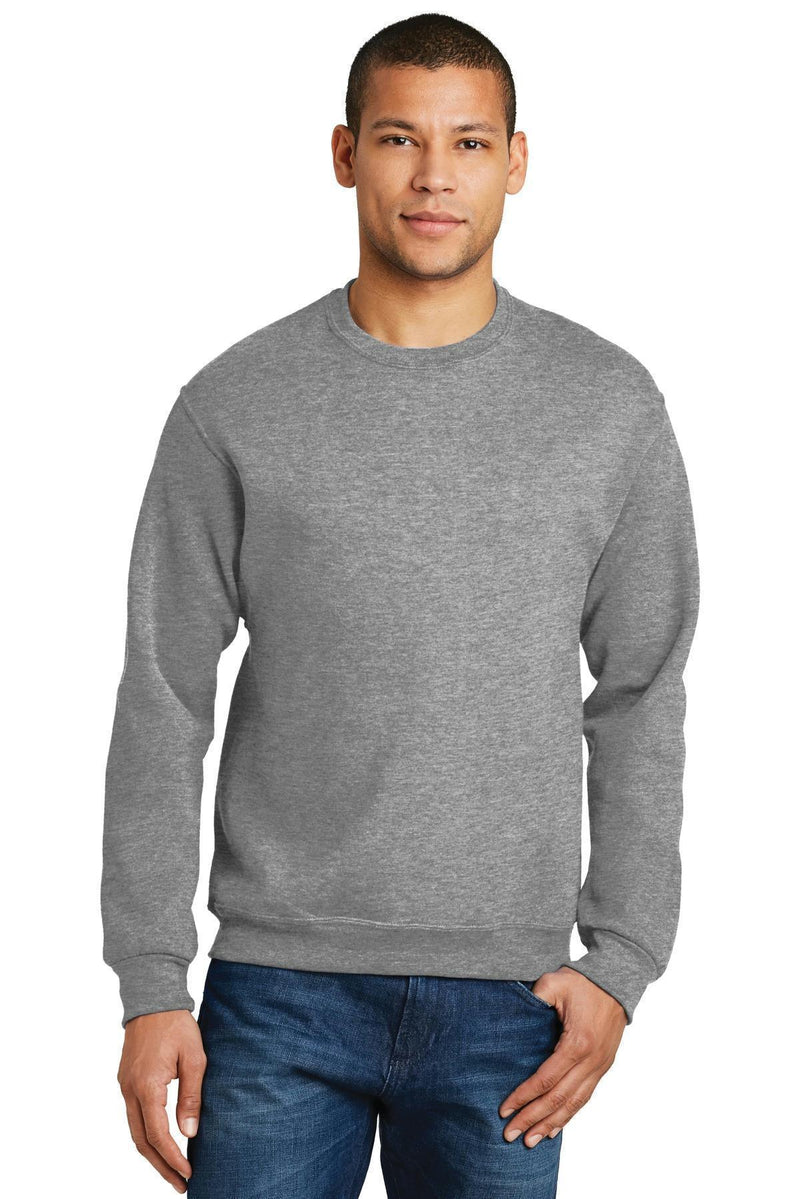 JERZEES - NuBlend Crewneck Sweatshirt. 562M-Sweatshirts/fleece-Oxford-4XL-JadeMoghul Inc.