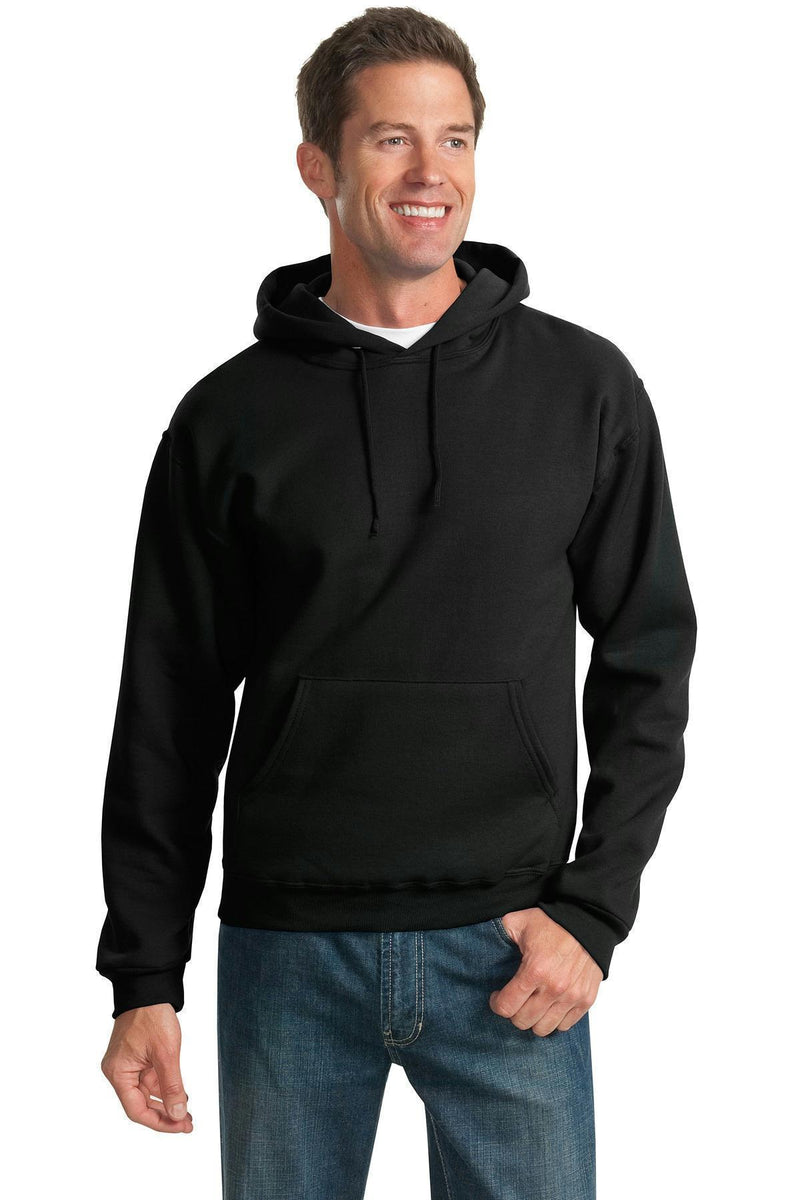 JERZEES - NuBlend Pullover Hooded Sweatshirt. 996M-Sweatshirts/fleece-Black-M-JadeMoghul Inc.