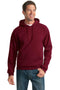 JERZEES - NuBlend Pullover Hooded Sweatshirt. 996M-Sweatshirts/fleece-Cardinal-2XL-JadeMoghul Inc.