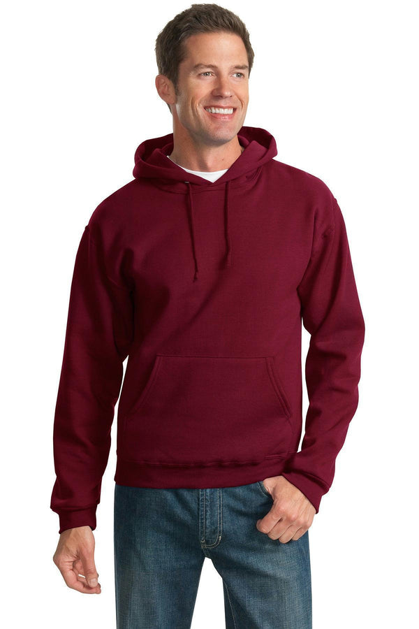 JERZEES - NuBlend Pullover Hooded Sweatshirt. 996M-Sweatshirts/fleece-Cardinal-4XL-JadeMoghul Inc.