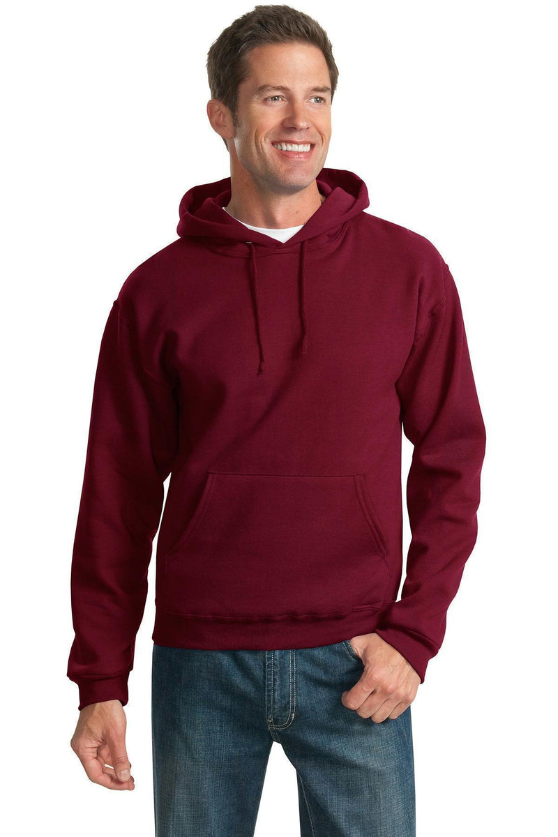 JERZEES - NuBlend Pullover Hooded Sweatshirt. 996M-Sweatshirts/fleece-Cardinal-L-JadeMoghul Inc.