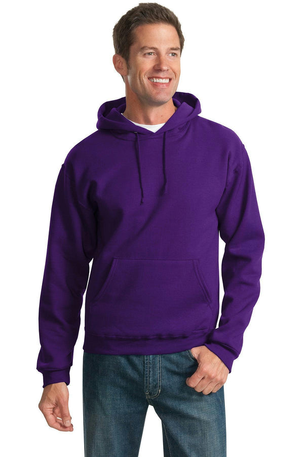 JERZEES - NuBlend Pullover Hooded Sweatshirt. 996M-Sweatshirts/fleece-Deep Purple-XL-JadeMoghul Inc.