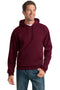 JERZEES - NuBlend Pullover Hooded Sweatshirt. 996M-Sweatshirts/fleece-Maroon-L-JadeMoghul Inc.