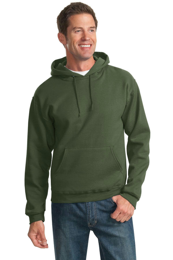 JERZEES - NuBlend Pullover Hooded Sweatshirt. 996M-Sweatshirts/fleece-Military Green-S-JadeMoghul Inc.