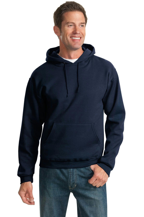 JERZEES - NuBlend Pullover Hooded Sweatshirt. 996M-Sweatshirts/fleece-Navy-4XL-JadeMoghul Inc.