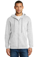 JERZEES - NuBlendFull-Zip Hooded Sweatshirt. 993M-Sweatshirts/Fleece-Ash-3XL-JadeMoghul Inc.