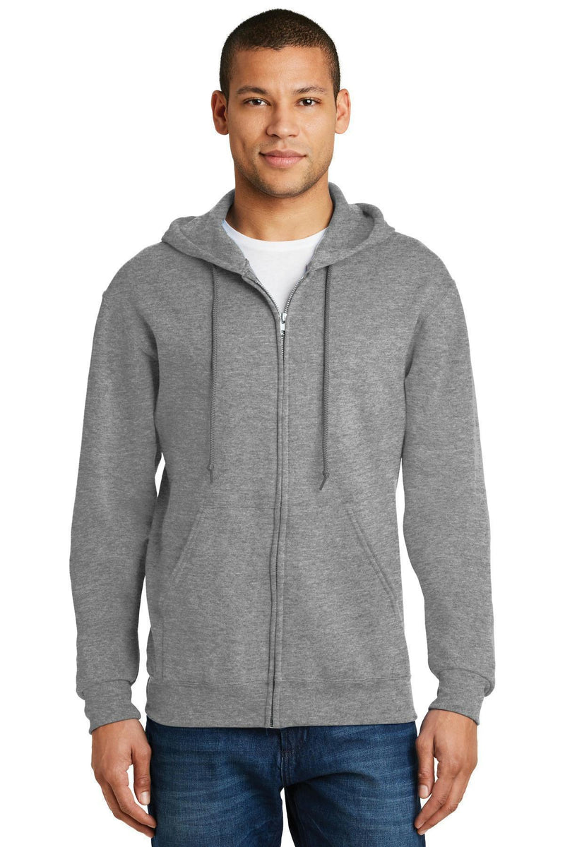 JERZEES - NuBlendFull-Zip Hooded Sweatshirt. 993M-Sweatshirts/Fleece-Oxford-3XL-JadeMoghul Inc.