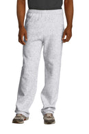 JERZEES NuBlendOpen Bottom Pant with Pocket . 974MP-Activewear-Ash-3XL-JadeMoghul Inc.