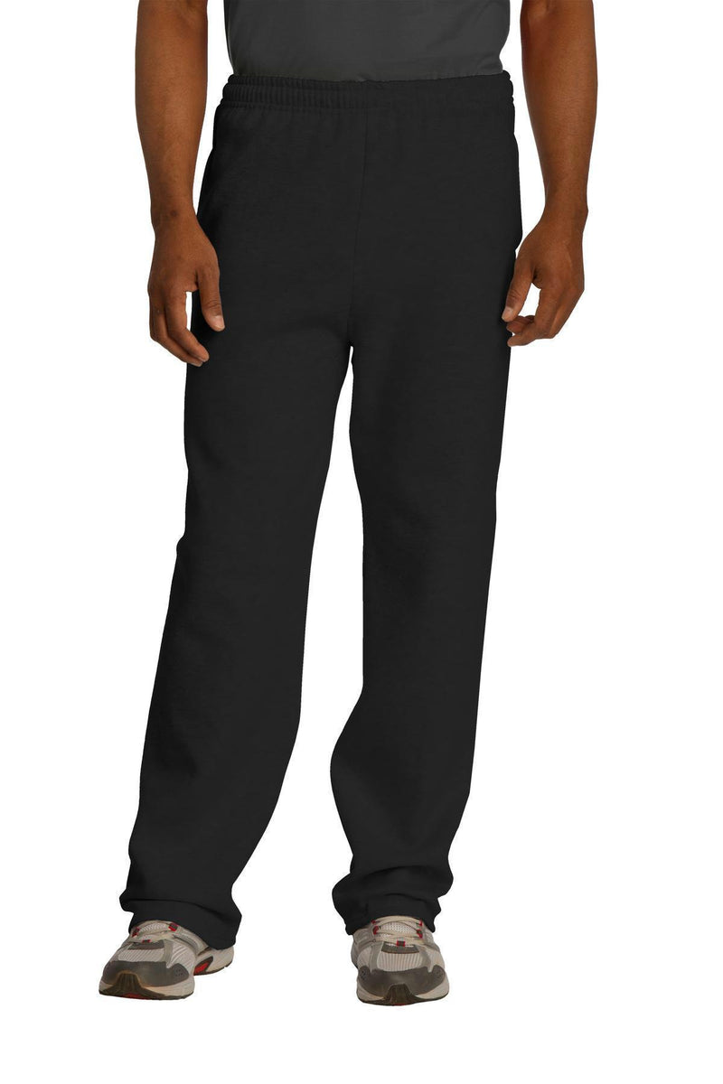 JERZEES NuBlendOpen Bottom Pant with Pocket . 974MP-Activewear-Black-3XL-JadeMoghul Inc.