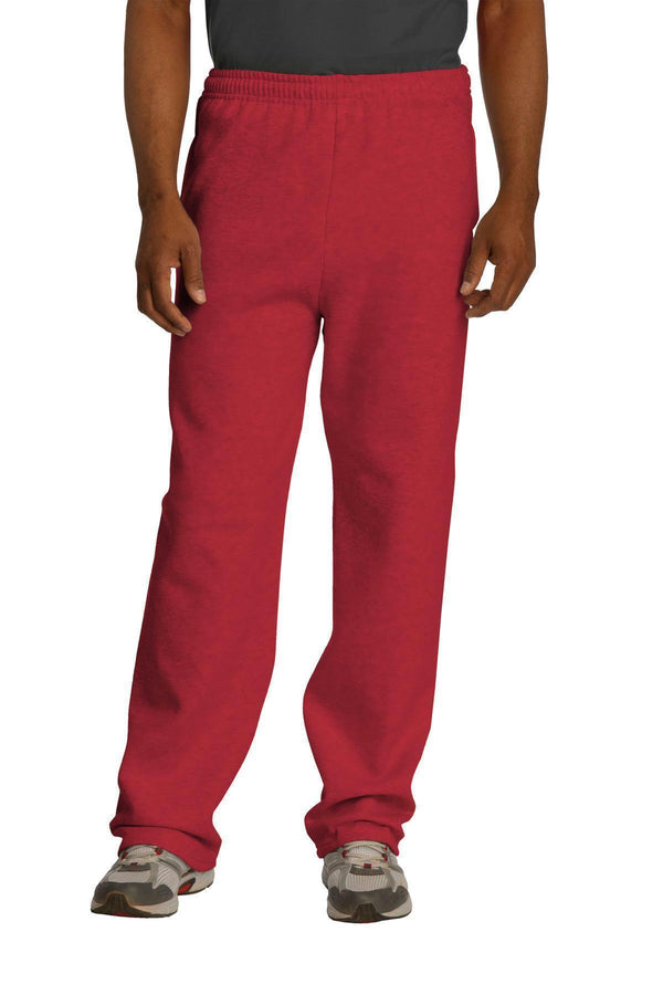 JERZEES NuBlendOpen Bottom Pant with Pocket . 974MP-Activewear-True Red-3XL-JadeMoghul Inc.