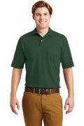 JERZEES -SpotShield 5.6-Ounce Jersey Knit Sport Shirt with Pocket 436MP-Polos/knits-Forest Green-2XL-JadeMoghul Inc.