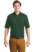 JERZEES -SpotShield 5.6-Ounce Jersey Knit Sport Shirt with Pocket. 436MP-Polos/Knits-Forest Green-S-JadeMoghul Inc.