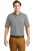 JERZEES -SpotShield 5.6-Ounce Jersey Knit Sport Shirt with Pocket. 436MP-Polos/Knits-Oxford-S-JadeMoghul Inc.