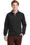 JERZEES SUPER SWEATS NuBlend- 1/4-Zip Sweatshirt with Cadet Collar. 4528M-Sweatshirts/Fleece-Black-2XL-JadeMoghul Inc.