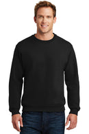JERZEES SUPER SWEATS NuBlend- Crewneck Sweatshirt. 4662M-Sweatshirts/Fleece-Black-3XL-JadeMoghul Inc.