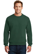 JERZEES SUPER SWEATS NuBlend- Crewneck Sweatshirt. 4662M-Sweatshirts/Fleece-Forest Green-3XL-JadeMoghul Inc.