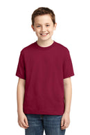 JERZEES - Youth Dri-Power Active 50/50 Cotton/Poly T-Shirt. 29B-T-shirts-Cardinal-XL-JadeMoghul Inc.