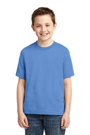 JERZEES - Youth Dri-Power Active 50/50 Cotton/Poly T-Shirt. 29B-T-shirts-Columbia Blue-XL-JadeMoghul Inc.