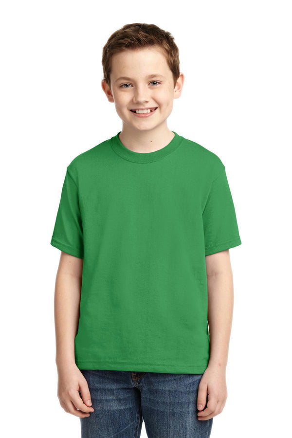 JERZEES - Youth Dri-Power Active 50/50 Cotton/Poly T-Shirt. 29B-T-shirts-Kelly-M-JadeMoghul Inc.