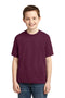 JERZEES - Youth Dri-Power Active 50/50 Cotton/Poly T-Shirt. 29B-T-shirts-Maroon-S-JadeMoghul Inc.