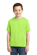 JERZEES - Youth Dri-Power Active 50/50 Cotton/Poly T-Shirt. 29B-T-shirts-Neon Green-M-JadeMoghul Inc.