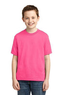 JERZEES - Youth Dri-Power Active 50/50 Cotton/Poly T-Shirt. 29B-T-shirts-Neon Pink-L-JadeMoghul Inc.