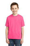 JERZEES - Youth Dri-Power Active 50/50 Cotton/Poly T-Shirt. 29B-T-shirts-Neon Pink-M-JadeMoghul Inc.