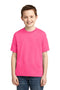 JERZEES - Youth Dri-Power Active 50/50 Cotton/Poly T-Shirt. 29B-T-shirts-Neon Pink-XS-JadeMoghul Inc.