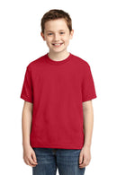 JERZEES - Youth Dri-Power Active 50/50 Cotton/Poly T-Shirt. 29B-T-shirts-True Red-L-JadeMoghul Inc.