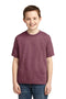 JERZEES - Youth Dri-Power Active 50/50 Cotton/Poly T-Shirt. 29B-T-shirts-Vintage Heather Maroon-XL-JadeMoghul Inc.