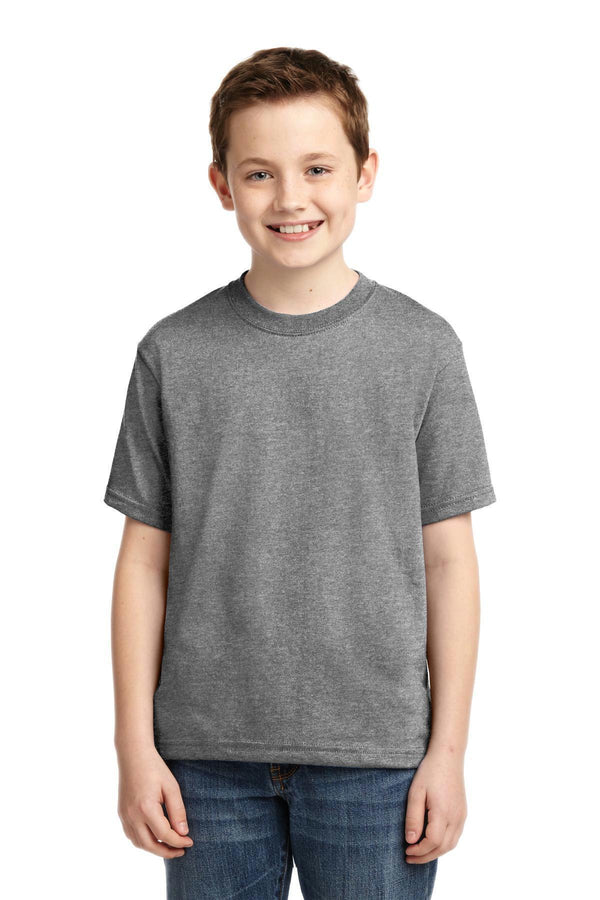 JERZEES - Youth Dri-Power Active 50/50 Cotton/Poly T-Shirt. 29B-Youth-Oxford-XL-JadeMoghul Inc.