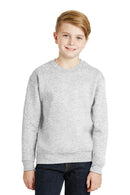 JERZEES - Youth NuBlendCrewneck Sweatshirt. 562B-Sweatshirts/Fleece-Ash-XL-JadeMoghul Inc.