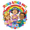 JESUS LOVES ME DECORATION TWO-SIDED-Learning Materials-JadeMoghul Inc.