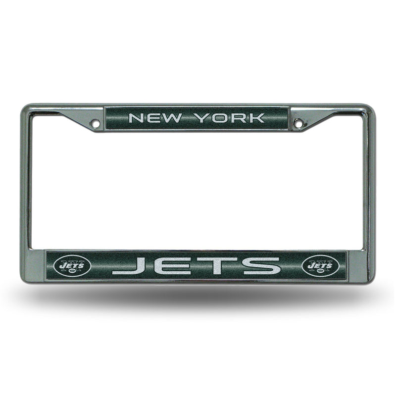 Cute License Plate Frames Jets BLING CHROME FRAME