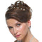 Jewel Hair Twists Green Swarovski Crystals (Pack of 12)-Jewelry-JadeMoghul Inc.