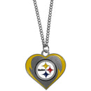Pittsburgh Steelers Heart Necklace