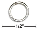 Jewelry Finding Sterling Silver 7MM Split Ring (12 Pieces) JadeMoghul Inc.