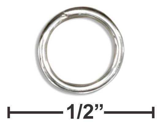 Jewelry Finding Sterling Silver 7MM Split Ring (12 Pieces) JadeMoghul Inc.