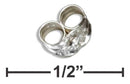 Jewelry Finding Sterling Silver Earring Backs/Earnuts (12 Pairs) JadeMoghul Inc.