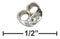 Jewelry Finding Sterling Silver Jewelry:  Earring Backs-ear Nuts (12 Pairs) JadeMoghul