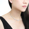 Costume Jewelry 3W1424 Rhodium Brass Jewelry Sets with AAA Grade CZ