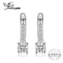JewelryPalace 1ct Clip Earrings 925 Sterling Silver Wedding Anniversary Jewelry For Women Fashion Party Gift--JadeMoghul Inc.