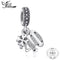 Jewelrypalace 925 Sterling Silver Charms 40 Anniversary Gifts Hanging Cubic Zirconia Charm Fit Bracelets Bangles Number Jewelry--JadeMoghul Inc.